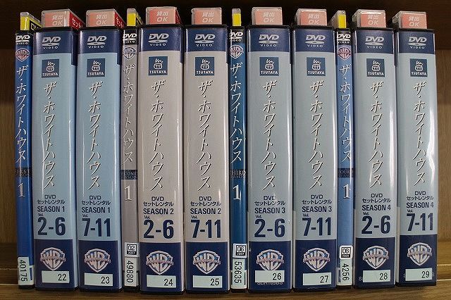 DVD ザ・ホワイトハウス シーズン1〜4 全44巻 セットレンタル ※ケース無し発送 レンタル落ち Z2A122_画像1