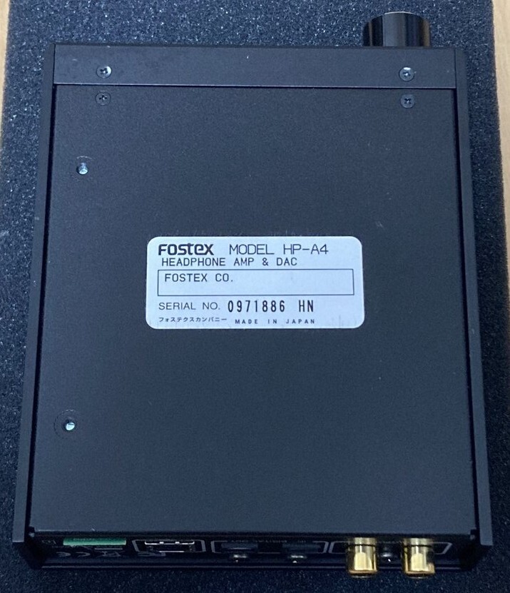 FOSTEX HP-A4 USB DAC ヘッドフォンアンプ_画像6