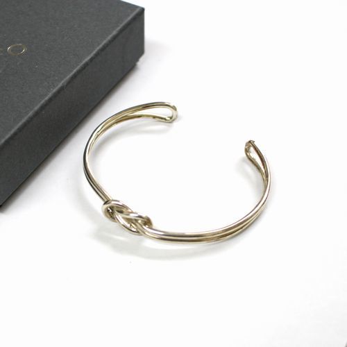 XOLOJEWELRY シヨロジュエリー Double Knot Bangle Large バングル シルバー_画像3