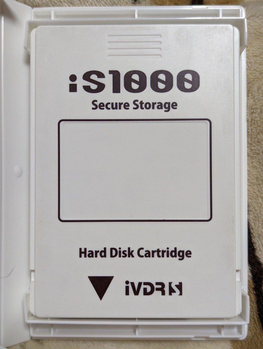 美品/完動品 HGST iS1000 希少 iVDR-S 1TB カセットハードディスク 日立 アイヴイ Wooo 2013年1月製_画像1