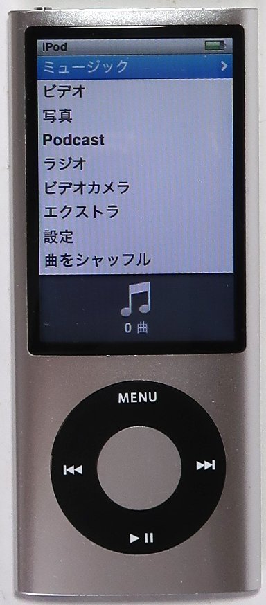 iPod nano,MC060J,16GB,中古,バッテリーデッド_画像1