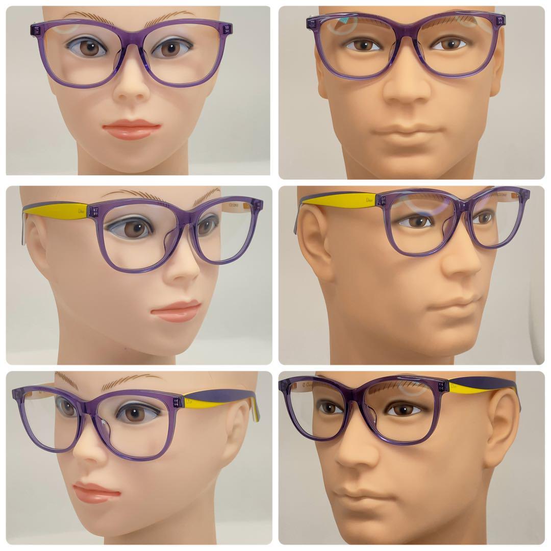 極美品　Dior ディオール　メガネフレーム　CD3290F 眼鏡　メガネ　伊達_画像2