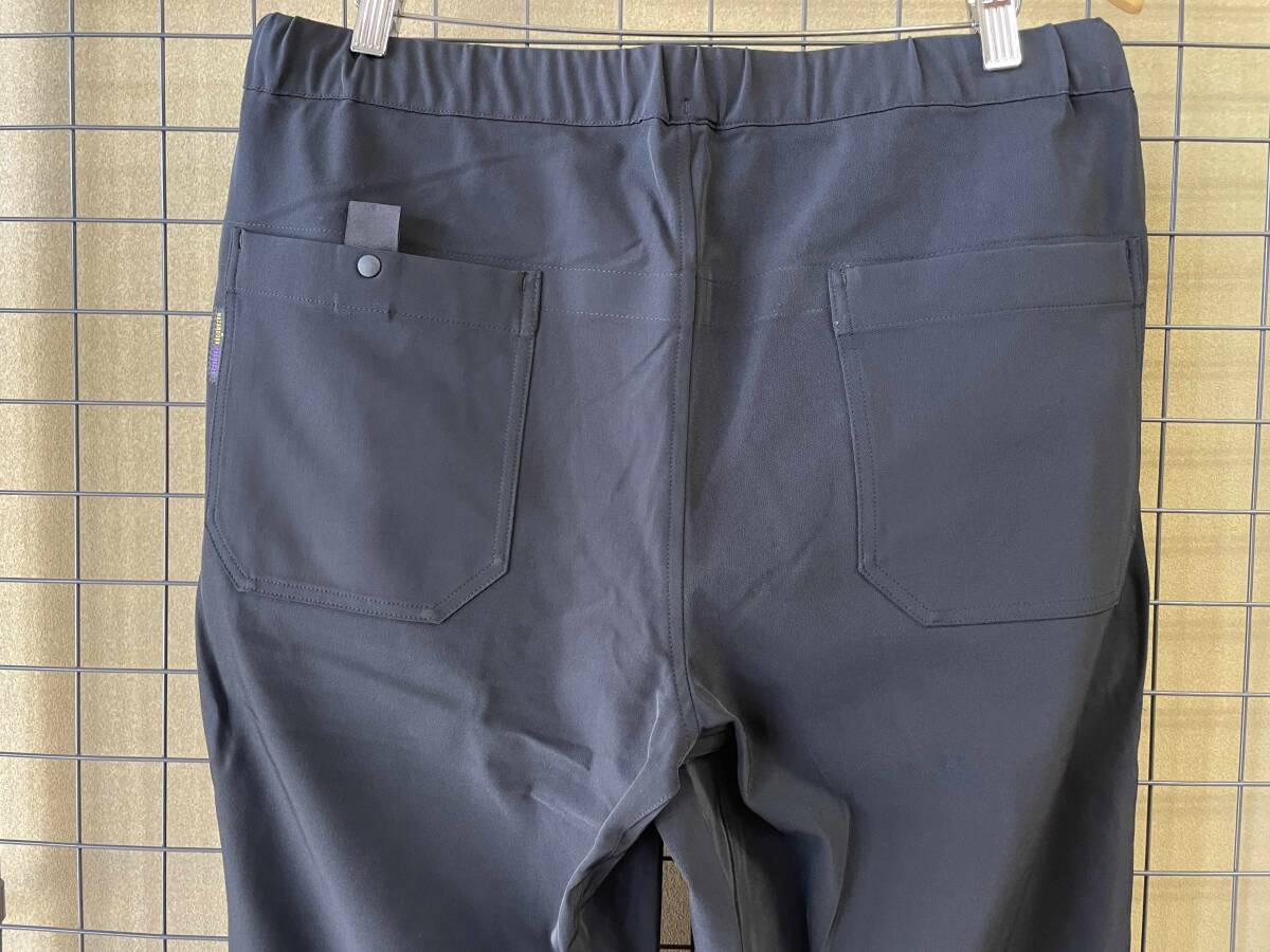 MADE IN JAPAN【O-/オー】0-cho-rui-lab レイチョウルイラボ O-W-04 SICK EASY sizeL Easy Pants BLACK ストレッチ イージーパンツ_画像4