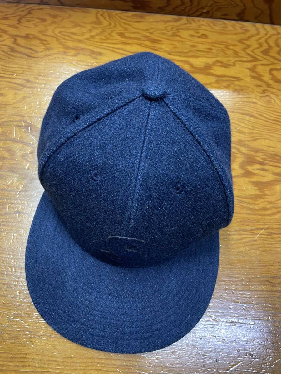 【SON OF THE CHEESE/サノバチーズ】SON CAP INDIGO MADE IN JAPAN ウール×ナイロン キャップ インディゴ 6-Panel 帽子 ユニセックス_画像4