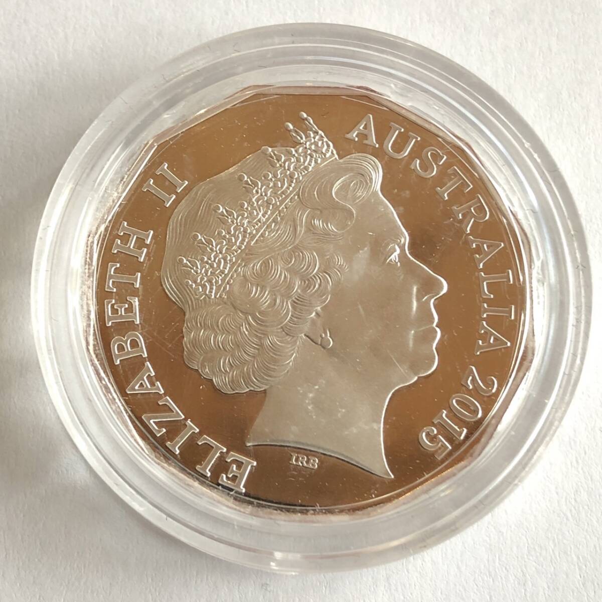 オーストラリア　2015 50セント銀貨　no.84_画像2