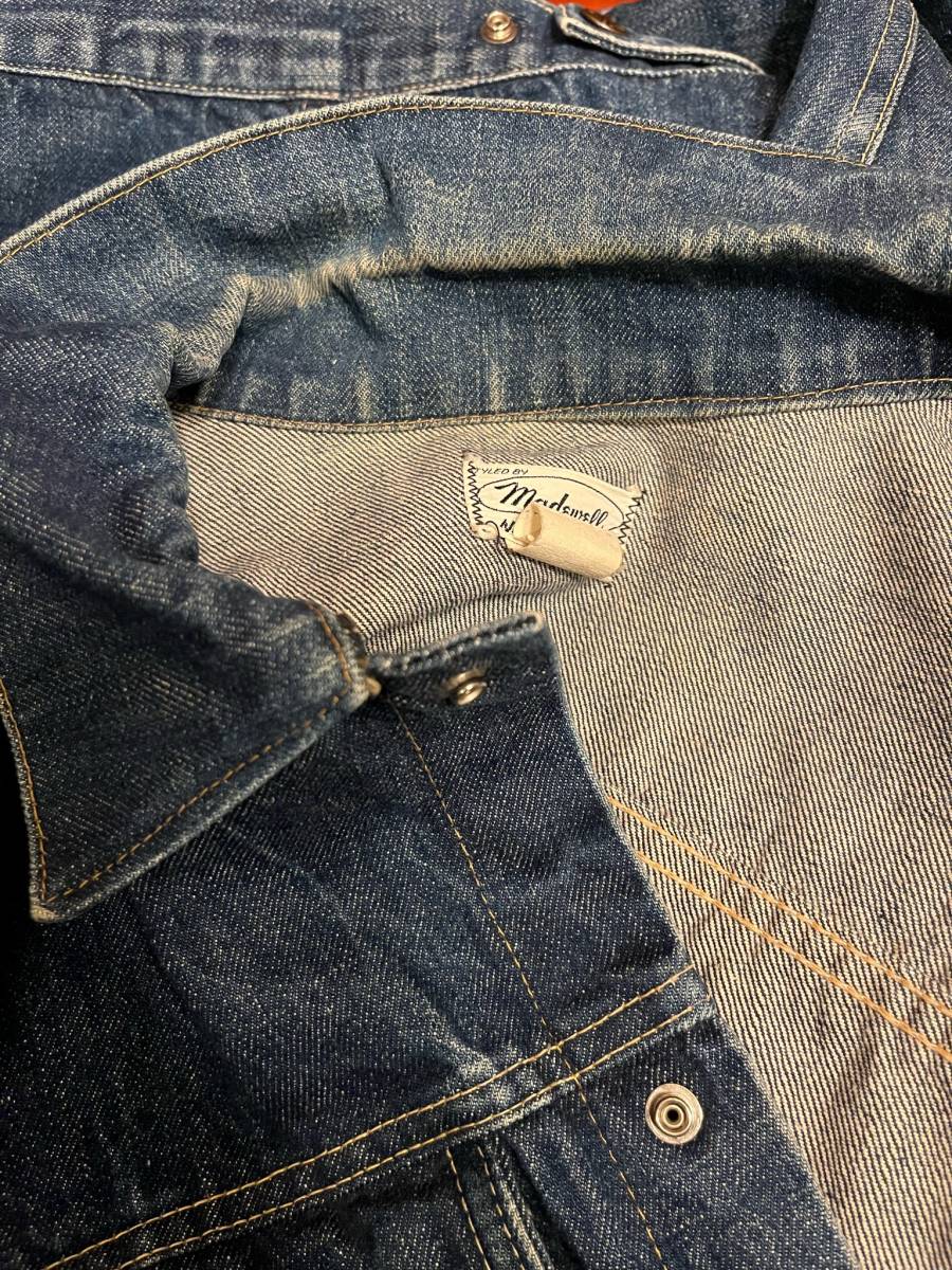 ◆60s ビッグサイズ vintage MADEWELL ヴィンテージ メイドウェル サード タイプ デニム ジャケット 検索 リーバイス Levi’s セカンド_画像7