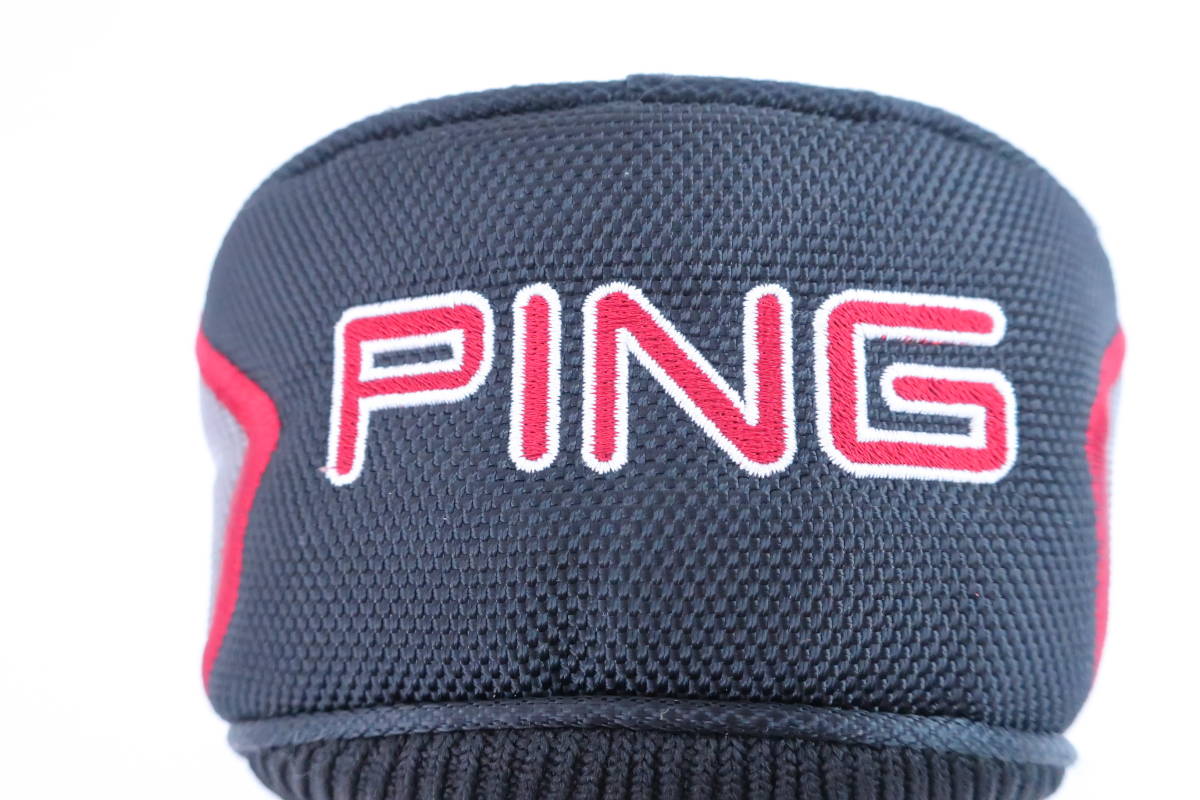 【感謝セール】PING(ピン) ヘッドカバー グレー黒 ドライバー用 G20 ゴルフ用品 2112-0090_画像8