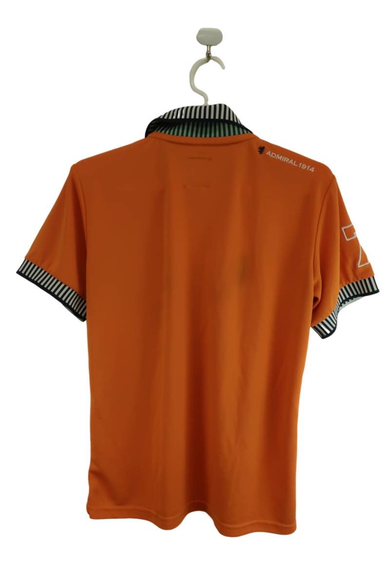 【美品】Admiral(アドミラル) ポロシャツ オレンジ メンズ L ゴルフ用品 2401-0106 中古の画像5