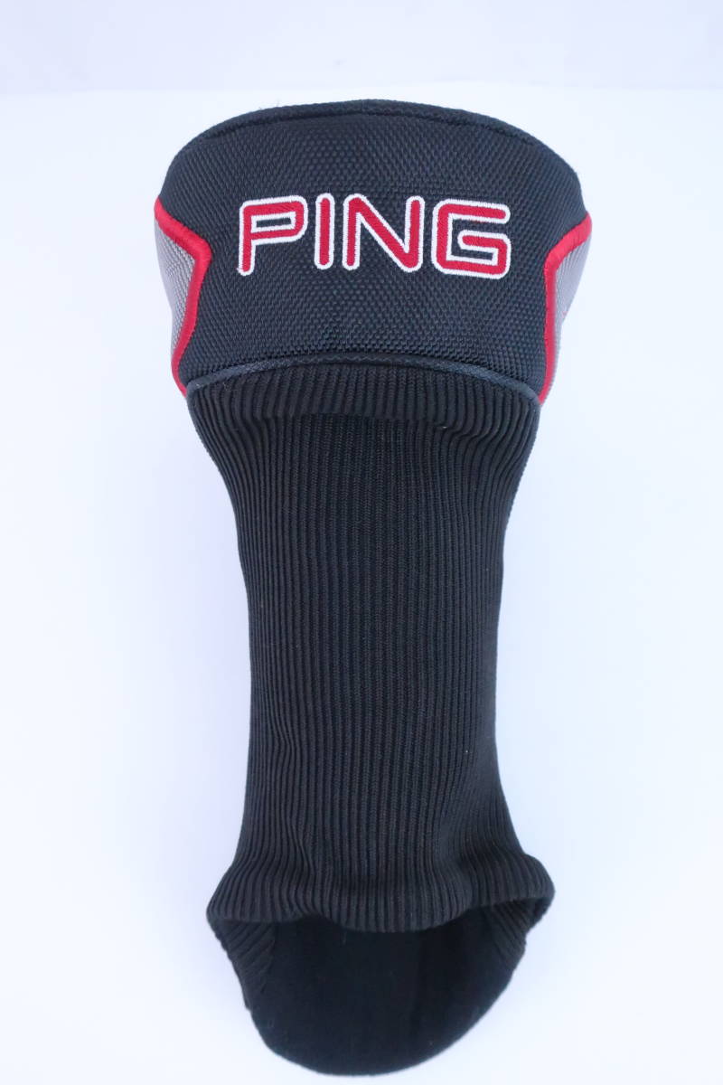 【感謝セール】PING(ピン) ヘッドカバー グレー黒 ドライバー用 G20 ゴルフ用品 2112-0090_画像3