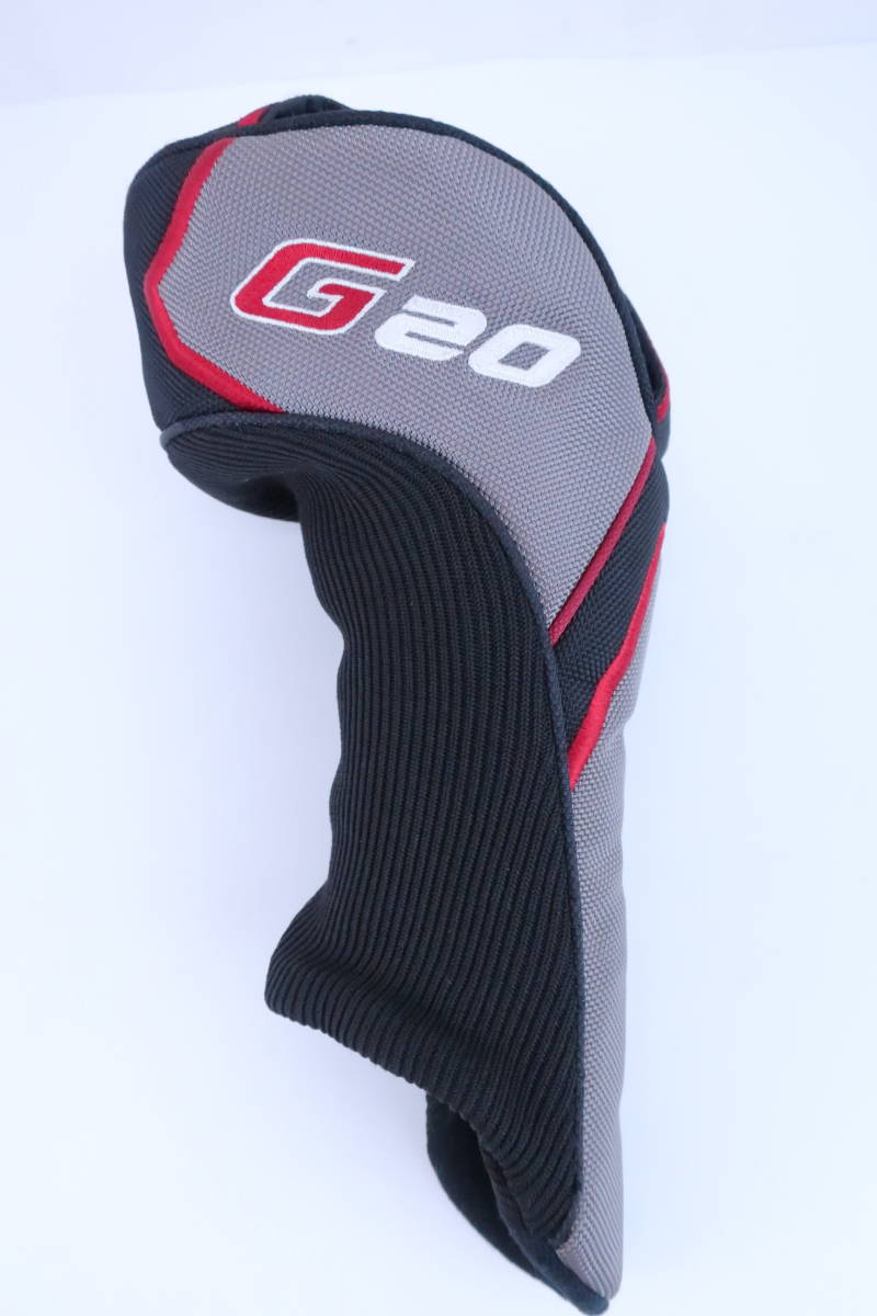 【感謝セール】PING(ピン) ヘッドカバー グレー黒 ドライバー用 G20 ゴルフ用品 2112-0090_画像4