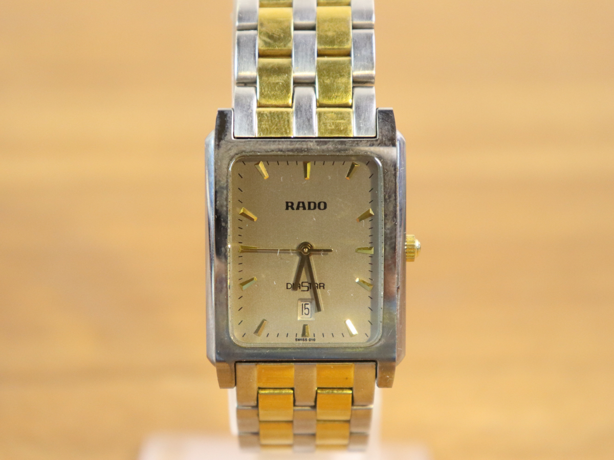 RADO ラドー DIASTAR ディアスター 129.0564.3 SCRATCHPROOF WATERSEALED 腕時計 時計 ファッション 趣味 コレクション 010FUFFY25_画像2