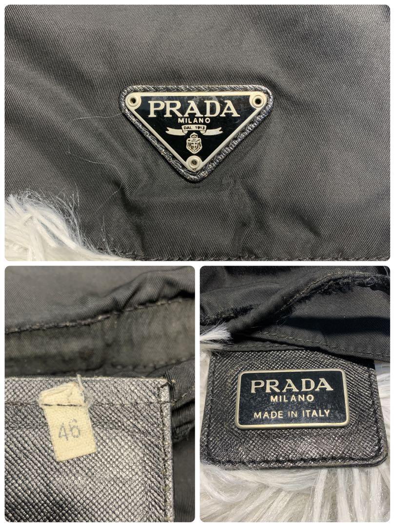 美品 PRADA プラダ リュック バックパック ナイロン 三角ロゴ 1-76