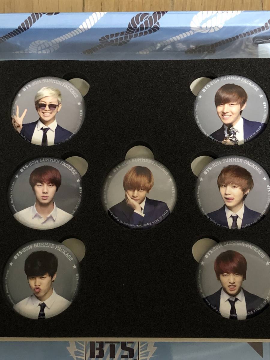 BTS SUMMER PACKAGE 2014 サマーパッケージ 欠品あり ピンバッチのみ