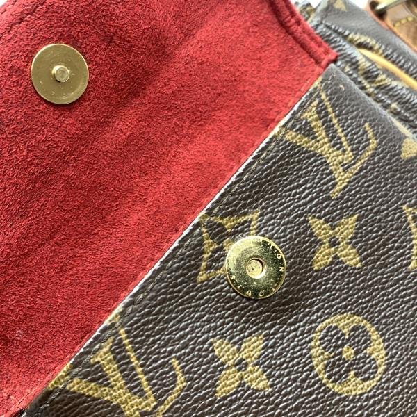 LOUIS VUITTON ルイヴィトン M51165 ヴィバシテPM モノグラム ショルダーバッグ ポシェット ファスナー開閉 レディース 管理RY24000629_画像6