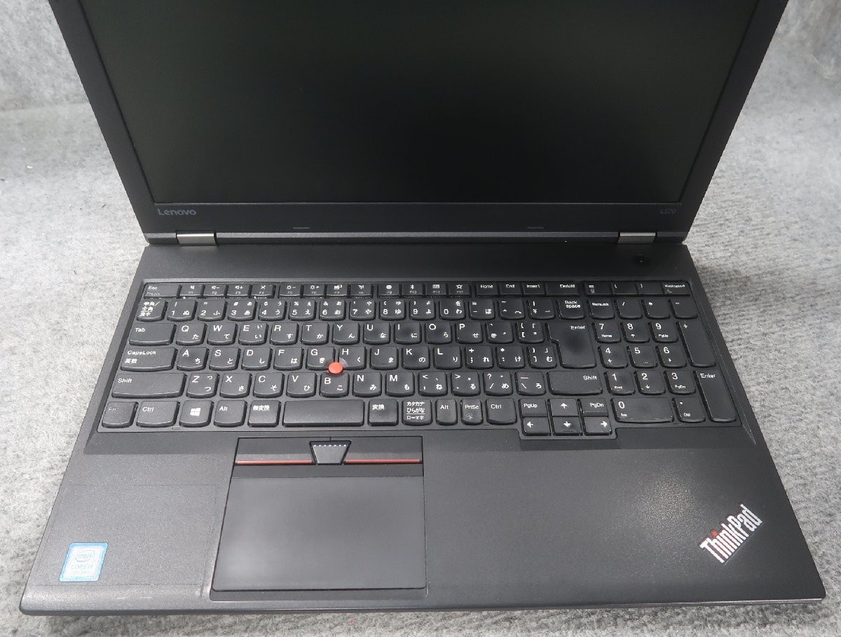 lenovo L570 20J8-000AJP Core i3-7100U 2.4GHz 4GB DVDスーパーマルチ ノート ジャンク★ N75637_画像3