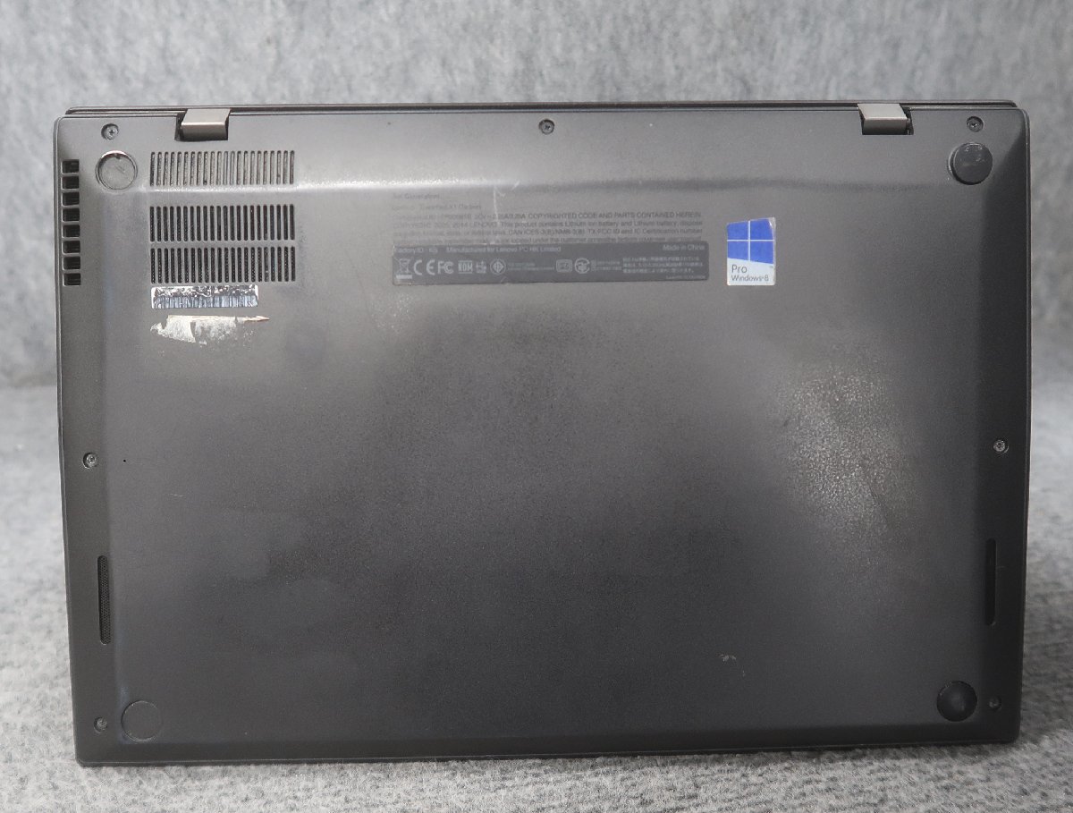 lenovo X1 Carbon 20BT-A055JP Core i5-5200U 2.2GHz 4GB ノート ジャンク N75908_画像5