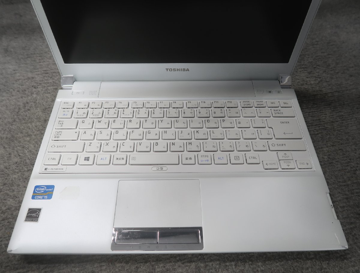 東芝 dynabook R732/E25HW Core i5-3230M 2.6GHz 4GB DVDスーパーマルチ ノート ジャンク N76019_画像3