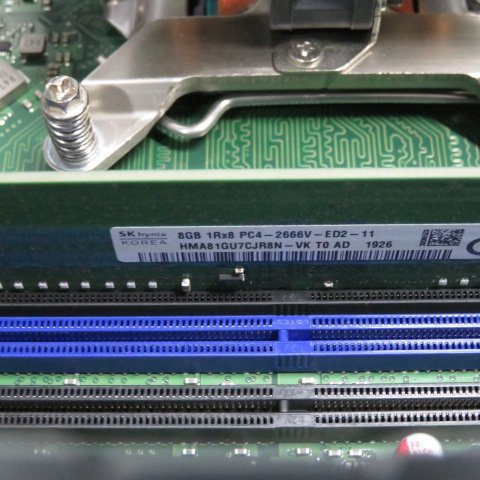 富士通 PRIMERGY TX1320 M4 Xeon E-2124 3.3GHz 8GB DVD-ROM サーバー ジャンク A59448_画像9