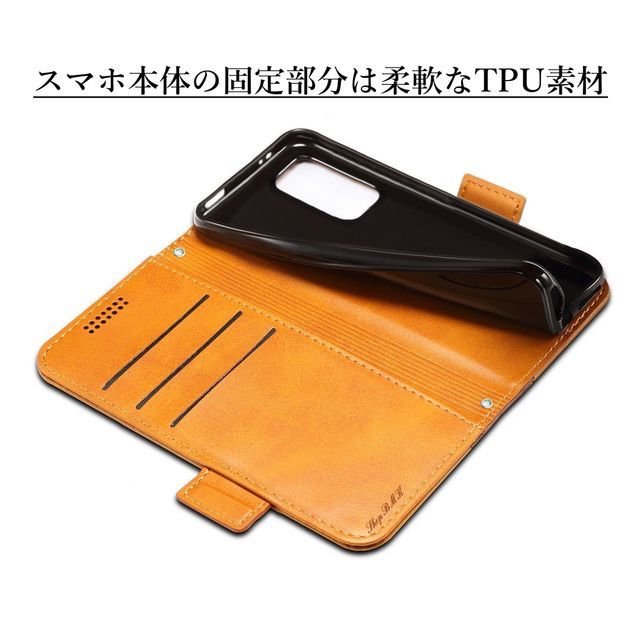 Xiaomi 12T/12T Pro レザーケース●Brown_画像4