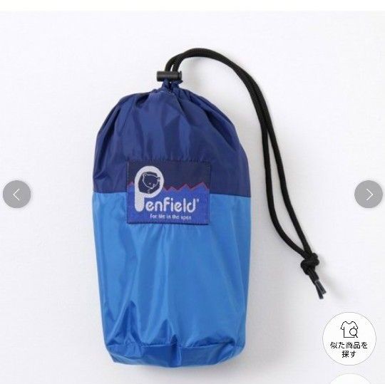 新品（レディース）Penfield ペンフィールド レインポンチョ 20246850　フリーサイズ　ネイビー