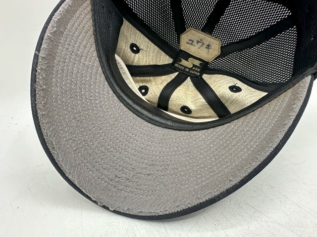 帝京高校 硬式野球部 試合用キャップ 帽子 Size-59cm 日本製　SSK_画像8