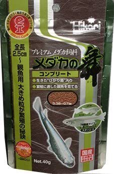 送料無料 キョーリン メダカの舞 コンプリート 40g×3袋セット の画像1