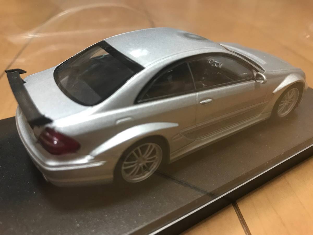 ★京商 1/43 メルセデス ベンツ CLK DTM AMG クーペ シルバー／Mercedes-Benz CLK DTM AMG Coupe Silver【03218S】_1/43 メルセデス ベンツ CLK DTM AMGクーペ