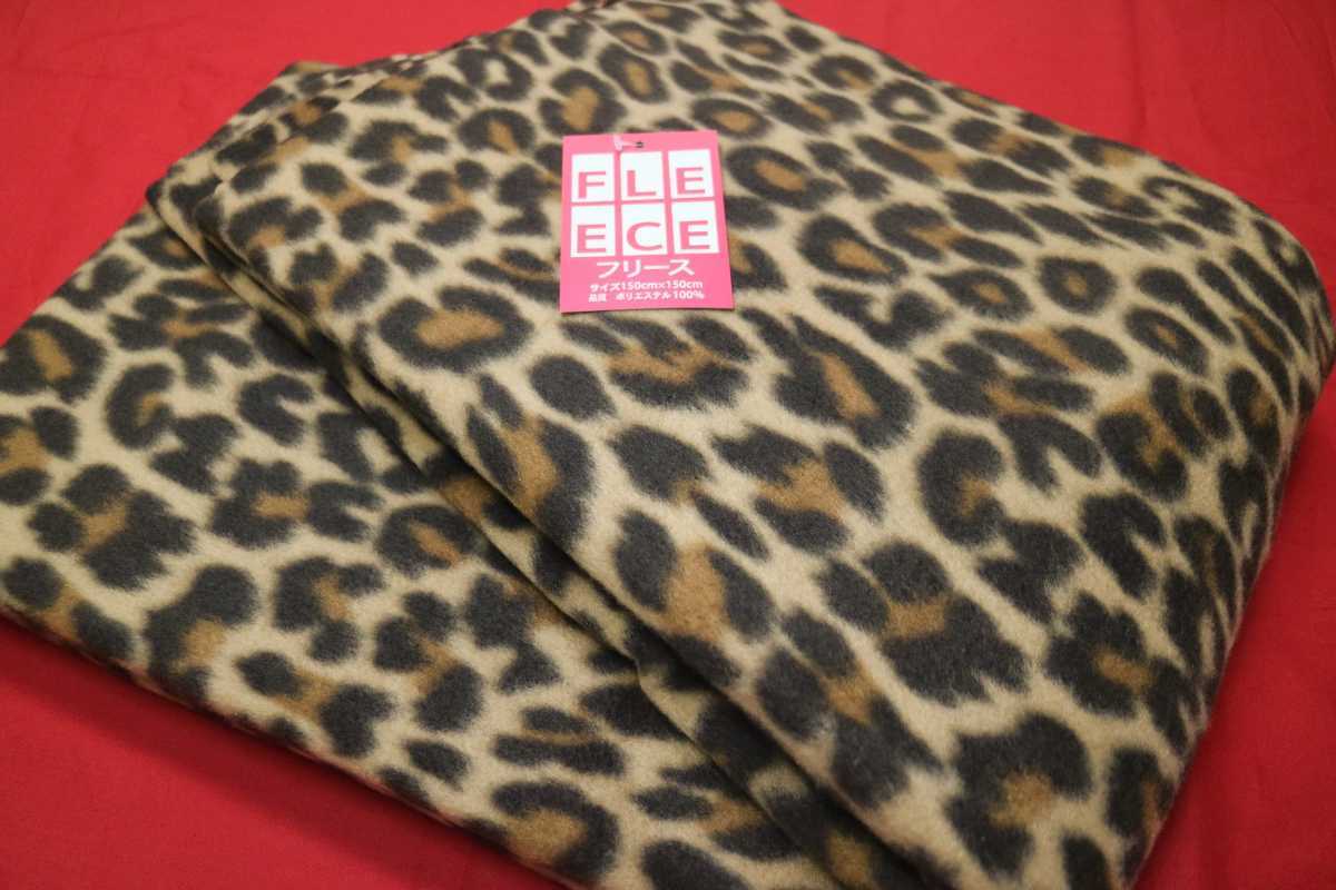  special price fleece cloth 150×150 beige light brown group black .... leopard animal pattern poncho snood hand made cut fleece 
