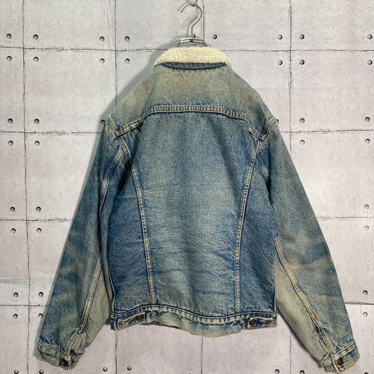 【USA製】80s LEVI'S/リーバイス ビンテージ ボア デニムジャケット