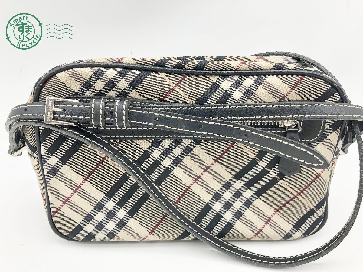 2402520988　▽ BURBERRY バーバリーブルーレーベル ノバチェック ショルダーバッグ レディース ベージュ系 中古_画像2