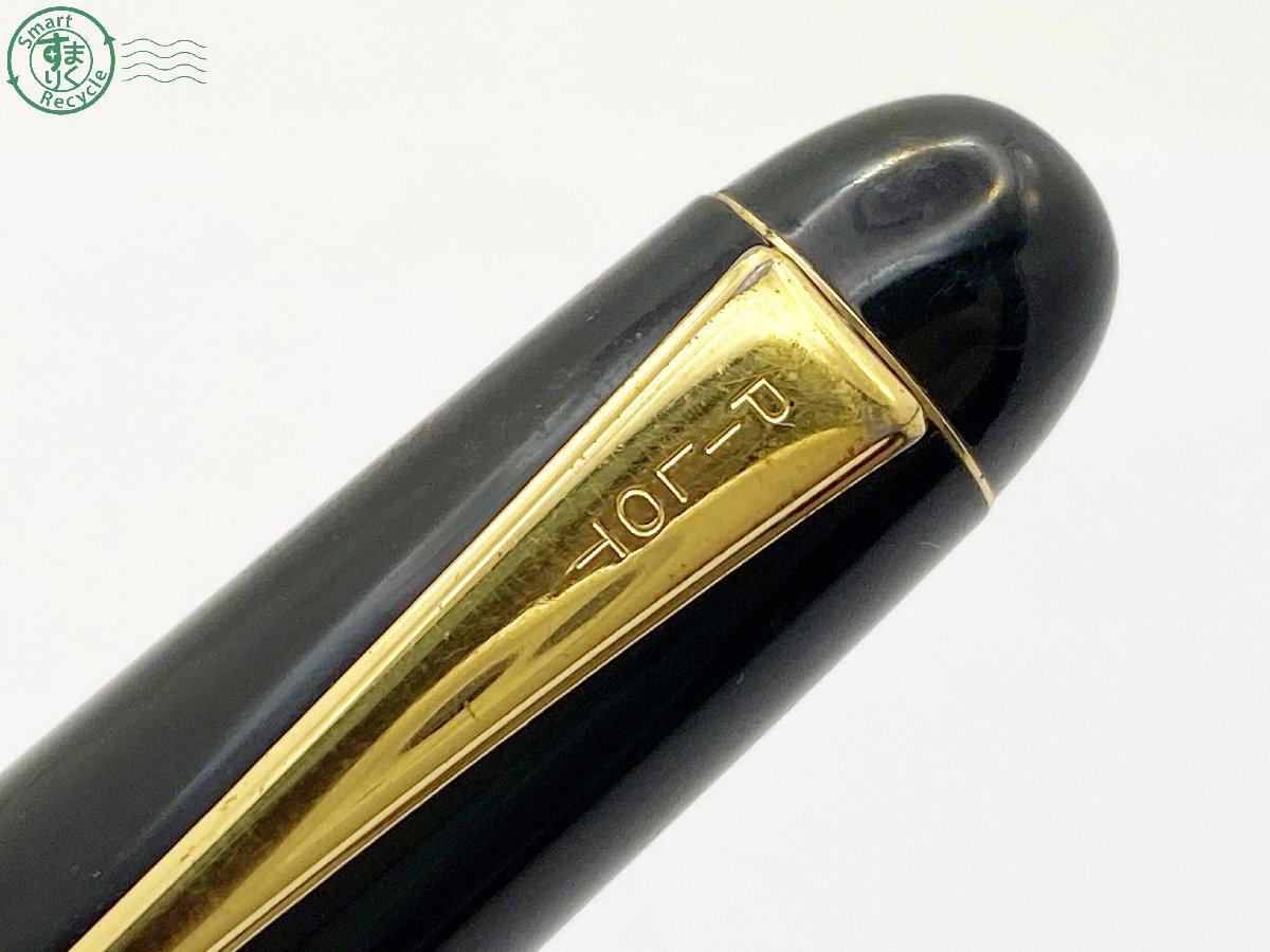 2402642506　△ PILOT パイロット 万年筆 CUSTOM 67 カスタム カートリッジ式 ペン先 14K-585 F 刻印 ブラック×ゴールド 筆記未確認_画像7