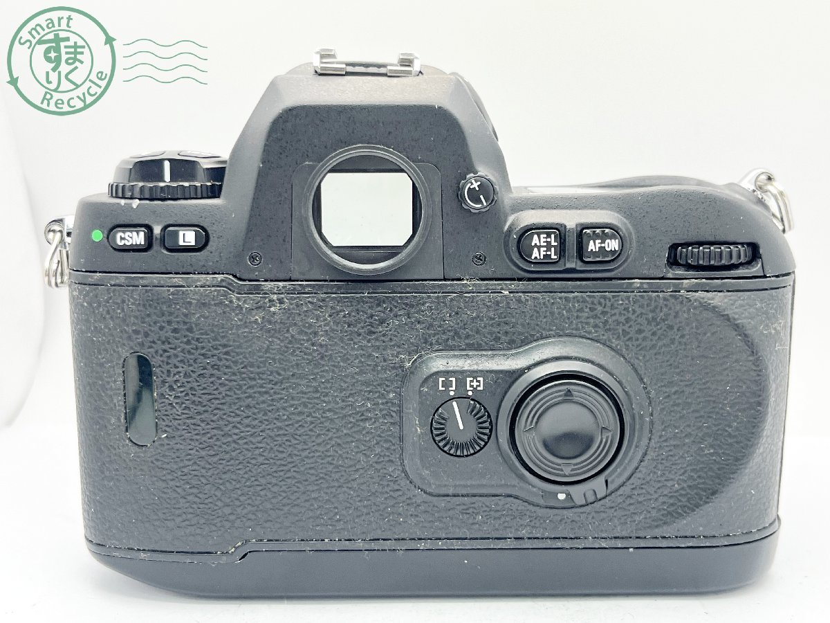 2402422885　■ Nikon ニコン F100 一眼レフフィルムカメラ ボディ ひび割れ・液晶漏れ有 動作不可ジャンク カメラ_画像2