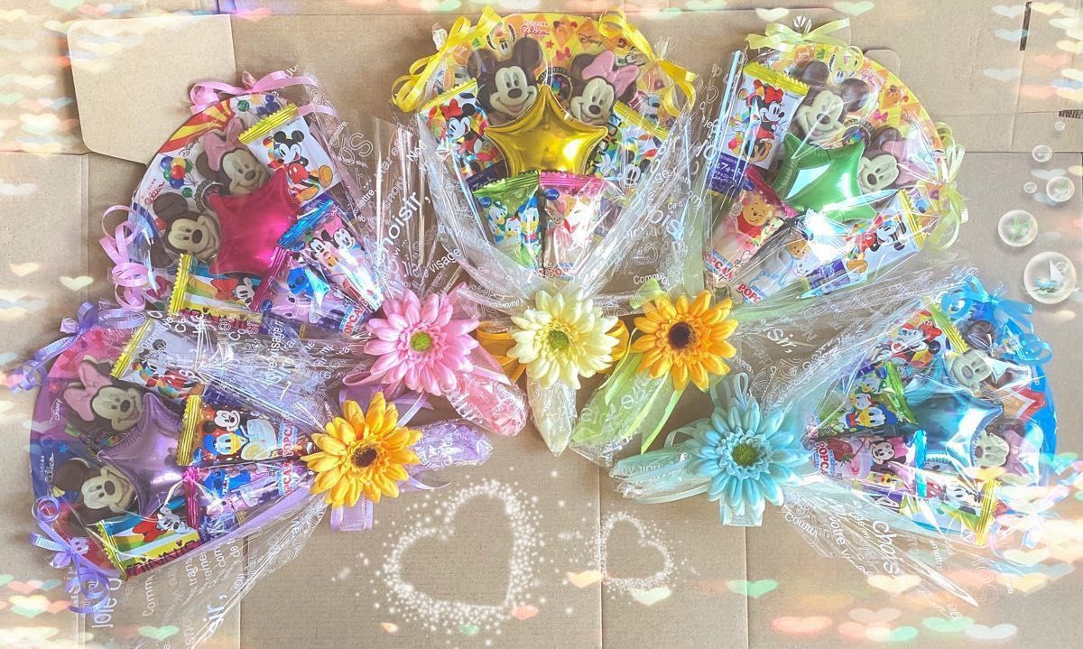 3/5までにお届け 季節限定 大人気 プチバルーン付お菓子ブーケ 3/5までにお届け 季節限定 大人気 プチバルーン付お菓子ブーケ
