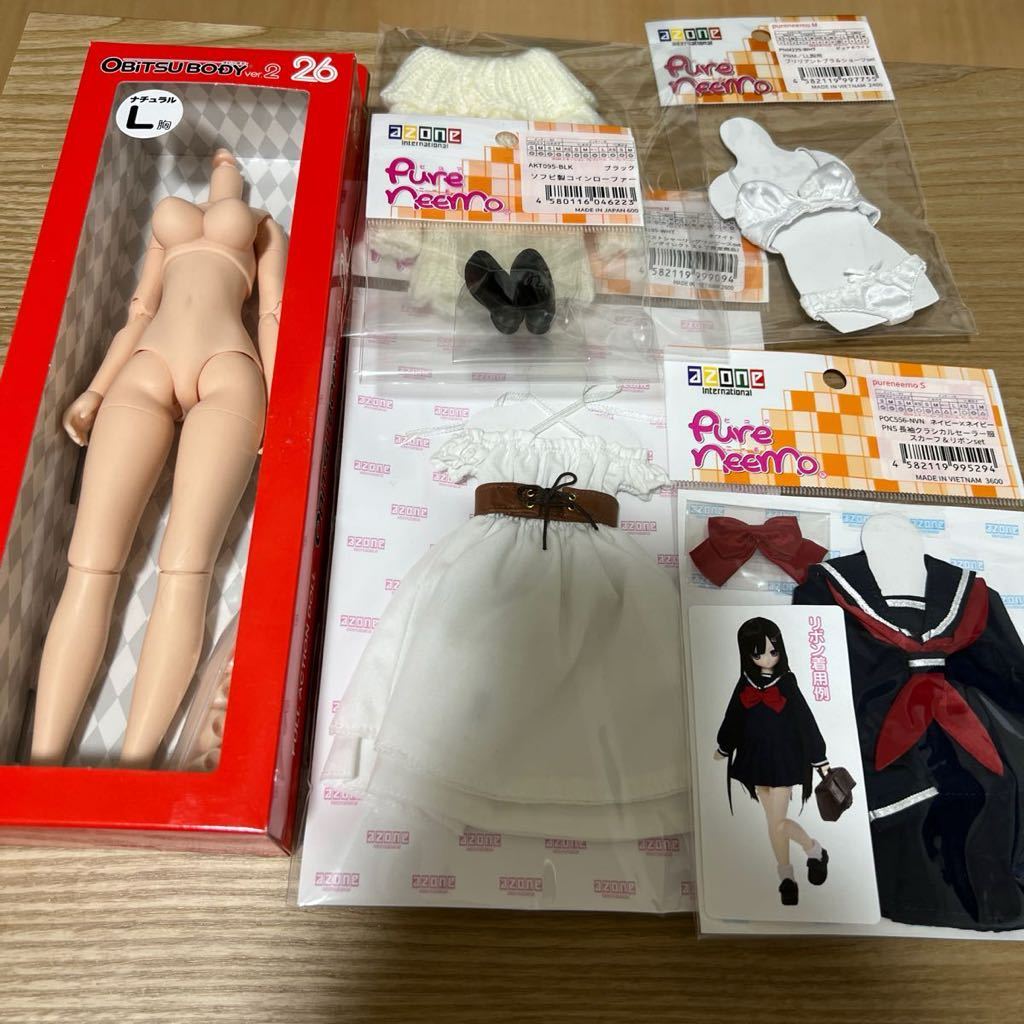 新品未開封　オビツ26センチボディ&アゾン衣装色々_画像7