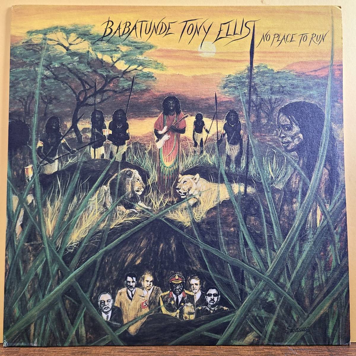  BABATUNDE TONY ELLIS / NO PLACE TO RUN Orig盤LP _画像1