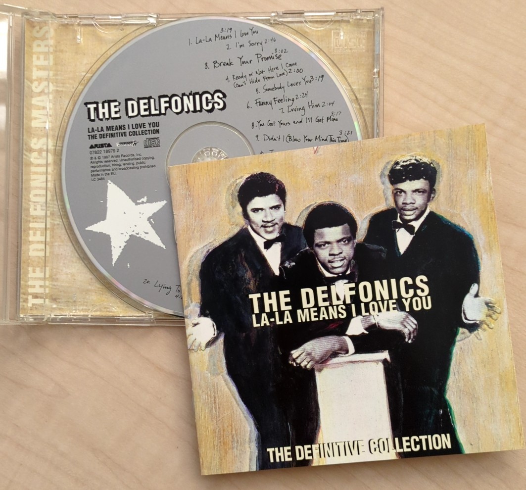 CD デルフォニクス The Delfonics La-La Means I Love You The Definitive Collection 97年 Europe盤 オールディーズ ほぼ新品同様の画像2