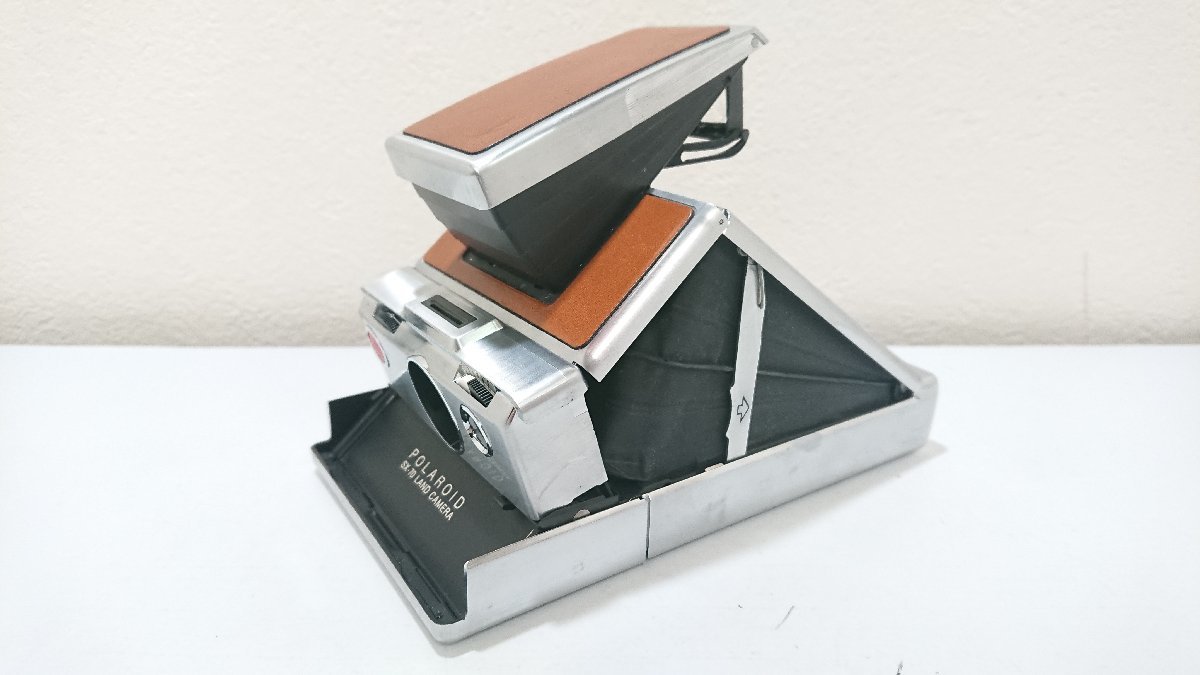 SALE 1円～　POLAROID　ポラロイドカメラ　SX-70　LAND CAMERA　ヴィンテージ　現状品　キングラム（イ）_画像3