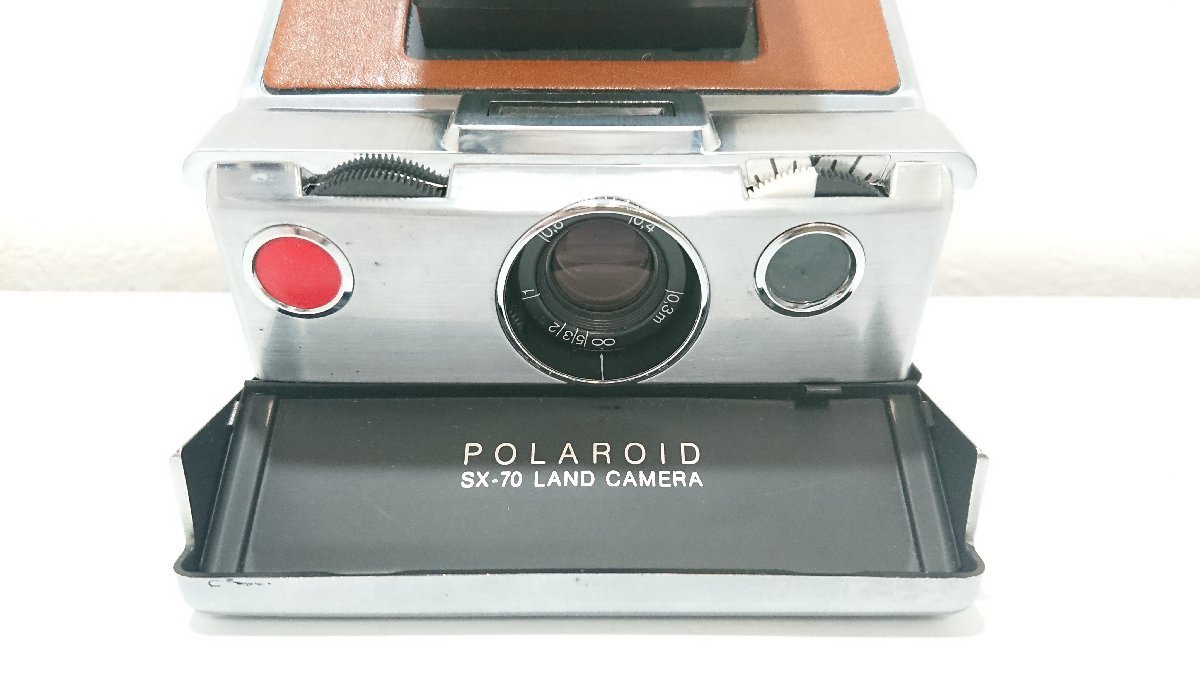 SALE 1円～　POLAROID　ポラロイドカメラ　SX-70　LAND CAMERA　ヴィンテージ　現状品　キングラム（イ）_画像2