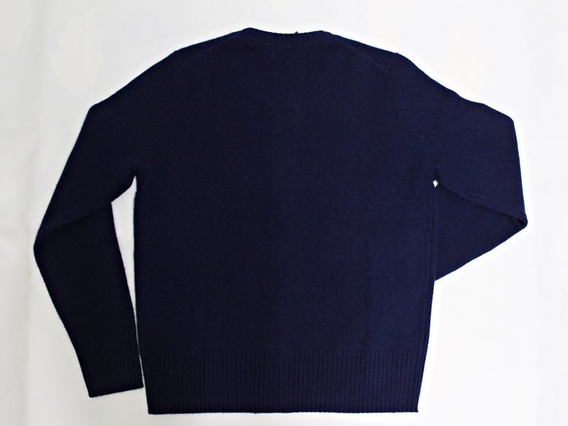 LYDIAVINE　カシミア　セーター　ニット　紺　ネイビー　PURE CASHMERE 100%　カーディガン　海外サイズ　レディース　未使用■◎3_画像2