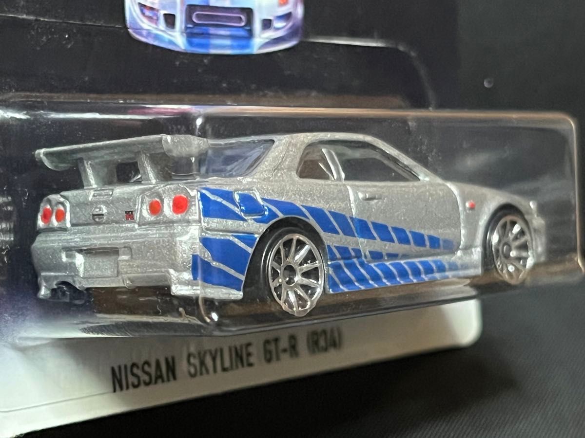 ホットウィール ワイルドスピード X2 日産 スカイライン GT-R R34 ブライアン NISSAN