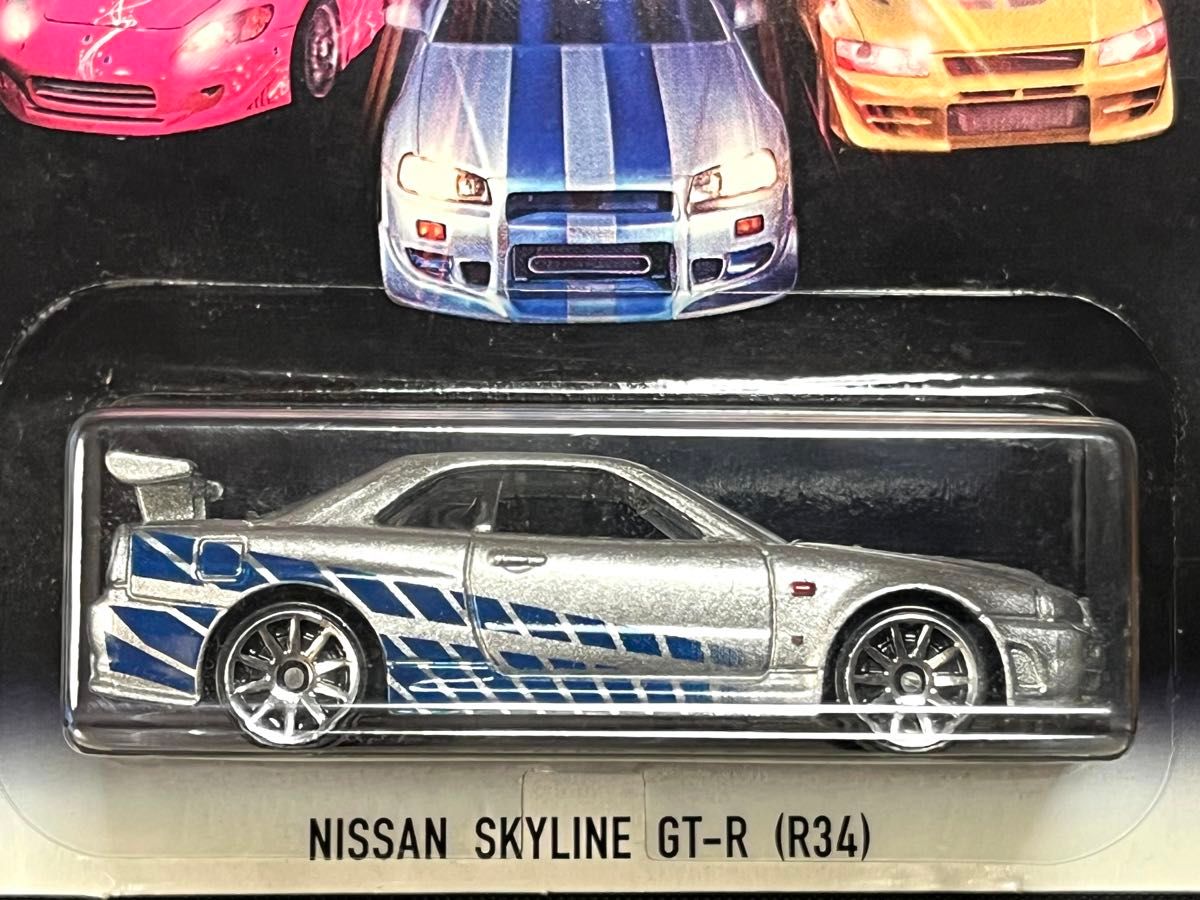 ホットウィール ワイルドスピード X2 日産 スカイライン GT-R R34 ブライアン NISSAN