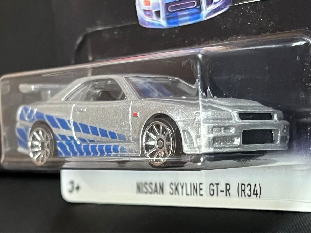 ホットウィール ワイルドスピード X2 日産 スカイライン GT-R R34 ブライアン NISSAN