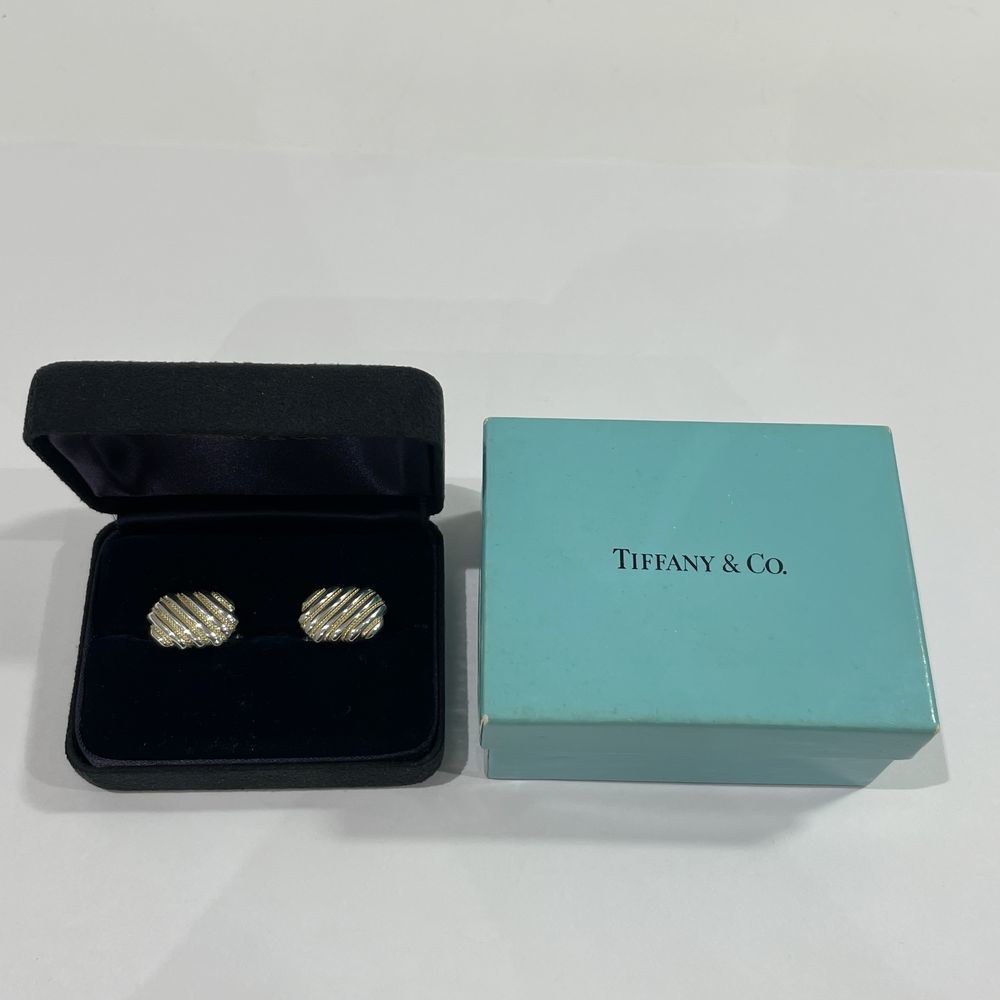  used AB/ use impression small TIFFANY&Co. Tiffany combination men's cuffs 20446572