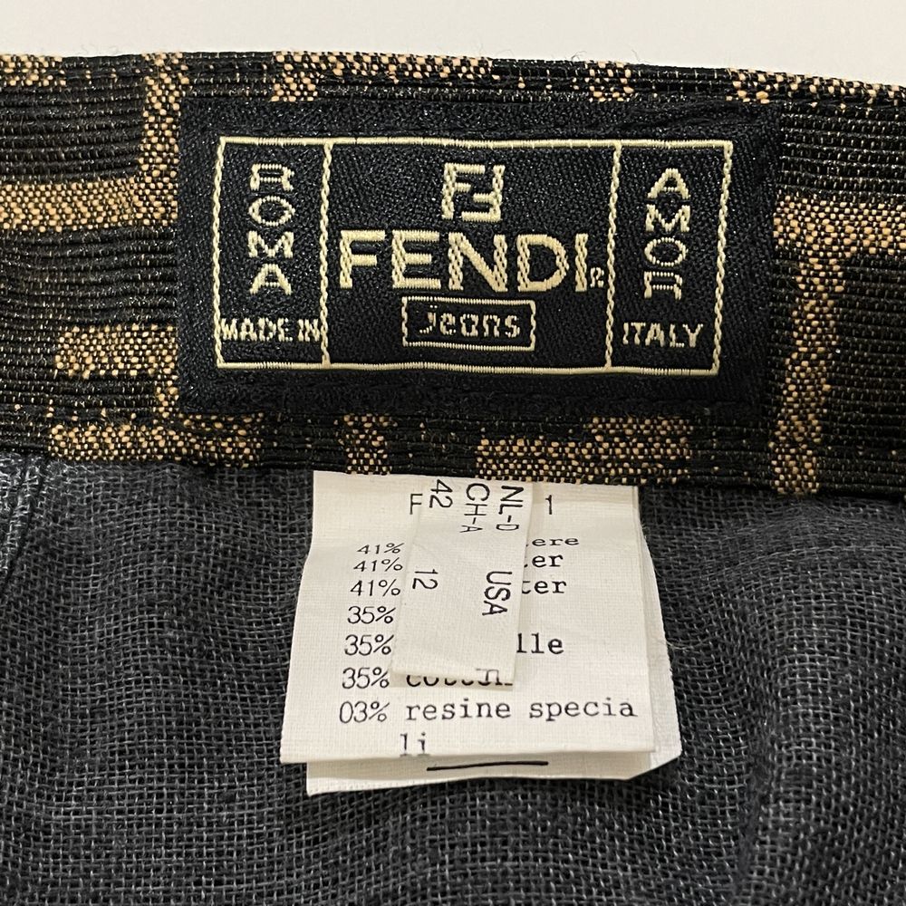  used AB/ use impression small FENDI Fendi Zucca 42 lady's short pants F809/64 20448763