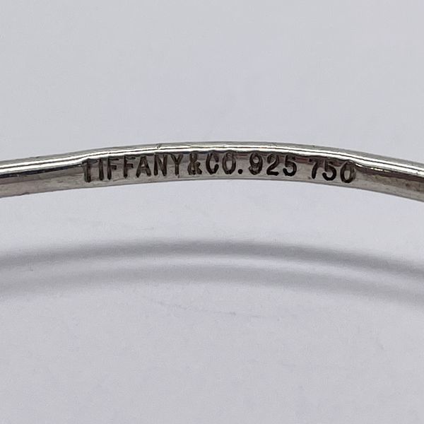 中古B/標準 TIFFANY&Co. ティファニー フック＆アイ ラブノット コンビ シルバー925 K18YG レディース バングル 20438099_画像7