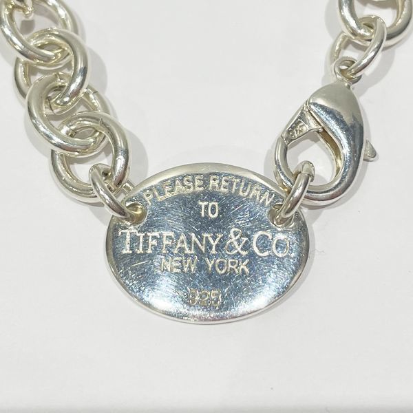 中古AB/使用感小 TIFFANY&Co. ティファニー リターントゥ ティファニー オーバル シルバー925 レディース ネックレス 20440399_画像2