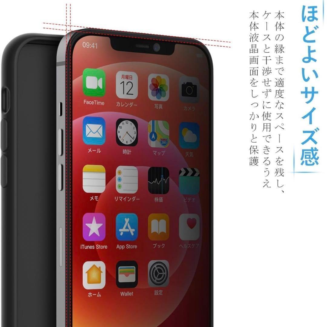 Iphone 13Pro 覗き見防止フィルム　全面保護ガラスフィルム　2枚入り　アイホン13プロ　保護フィルム　スピード発送　最短翌日到着可能_画像4