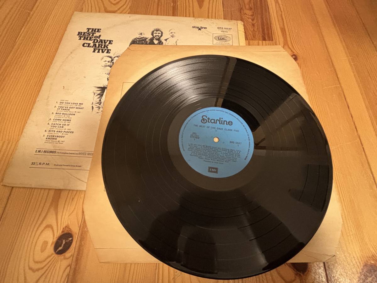 UK盤LP The Best Of Dave Clark Five_画像2