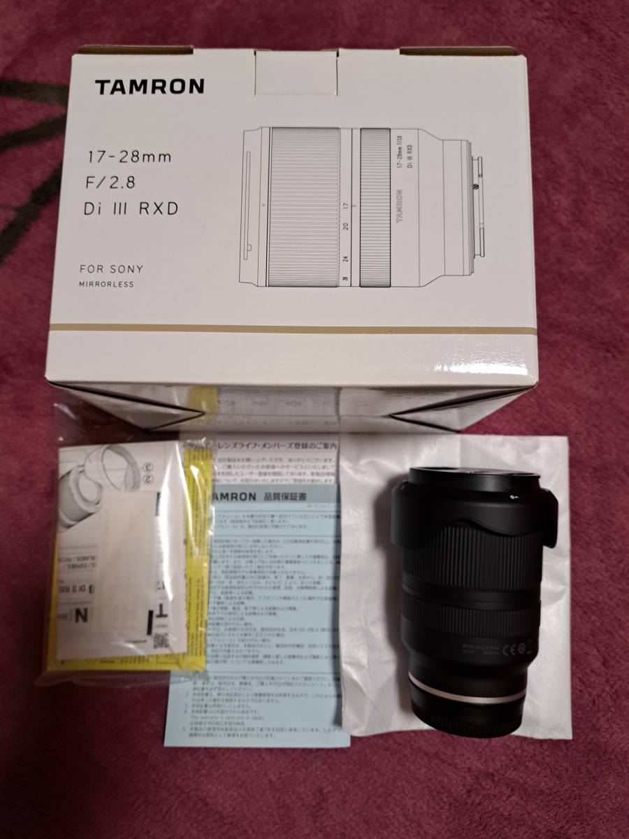 TAMRON 17-28㎜ F2.8 ソニーマウント 極美品_画像1