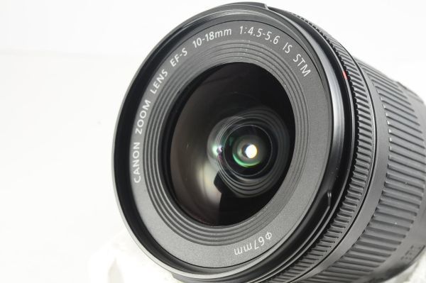★新品級★Canon キャノン EF-S 10-18mm F4.5-5.6 IS STM 外観・光学共に素晴らしいコンディション♪0217の画像9